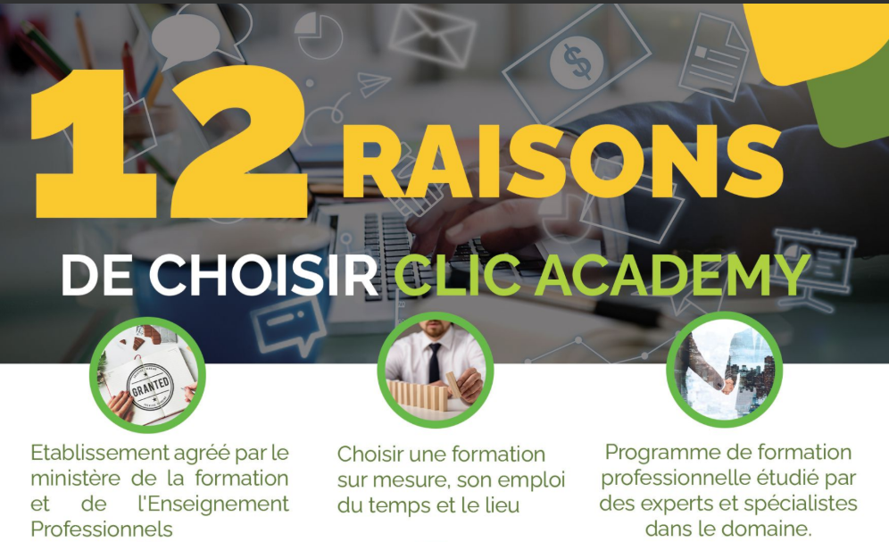Raisons de choisir CLIC Academy
